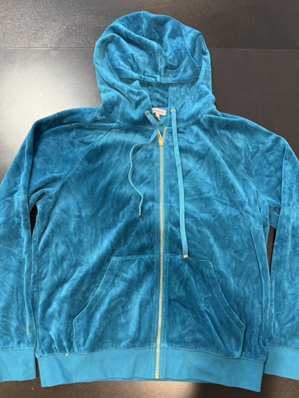 Juicy Couture woman’s Teal Sweatshirt Sz L￼